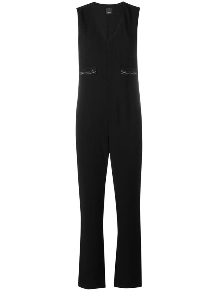 Pinko Sleeveless Jumpsuit - Black
