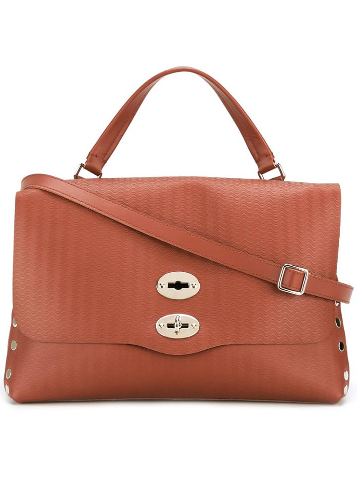 Zanellato Large Postina Tote - Brown