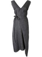 Assin Asymmetric Wrap Dress