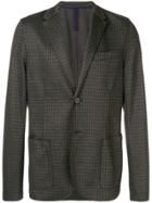 Harris Wharf London Check Blazer - Green