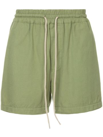 Bassike Tapered Shorts - Green