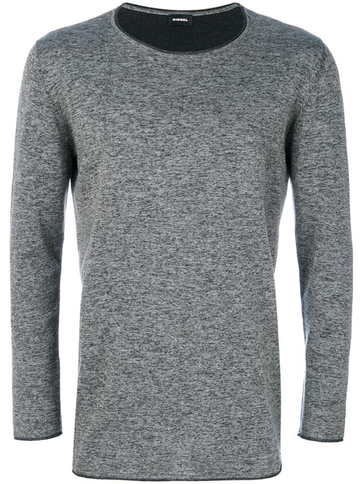 Ami Alexandre Mattiussi Embroidered Logo Sweatshirt - Blue