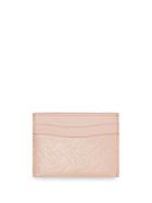 Burberry Monogram Leather Card Case - Pink