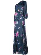 Jill Jill Stuart Floral Print Gown - Blue