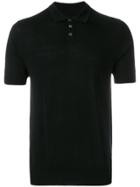 Sottomettimi Knitted Polo Shirt - Black