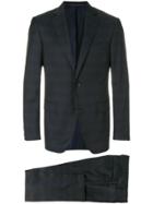 Pal Zileri Checked Formal Suit - Blue