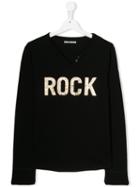 Zadig & Voltaire Kids 'rock' T-shirt - Black
