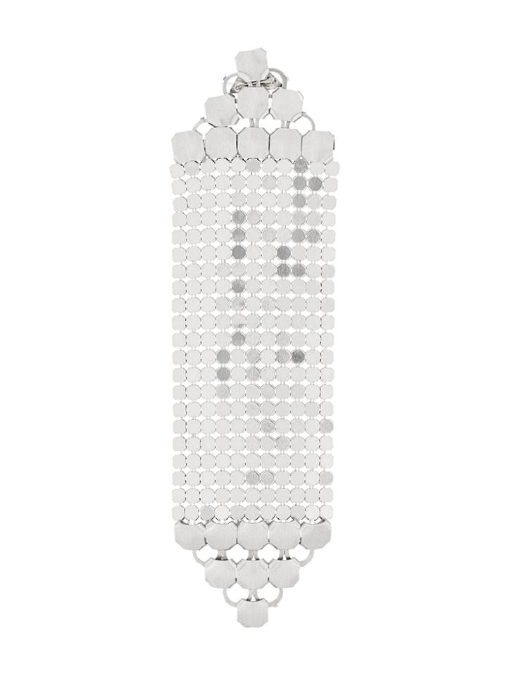 Paco Rabanne Mesh The Iconic Earring - Metallic