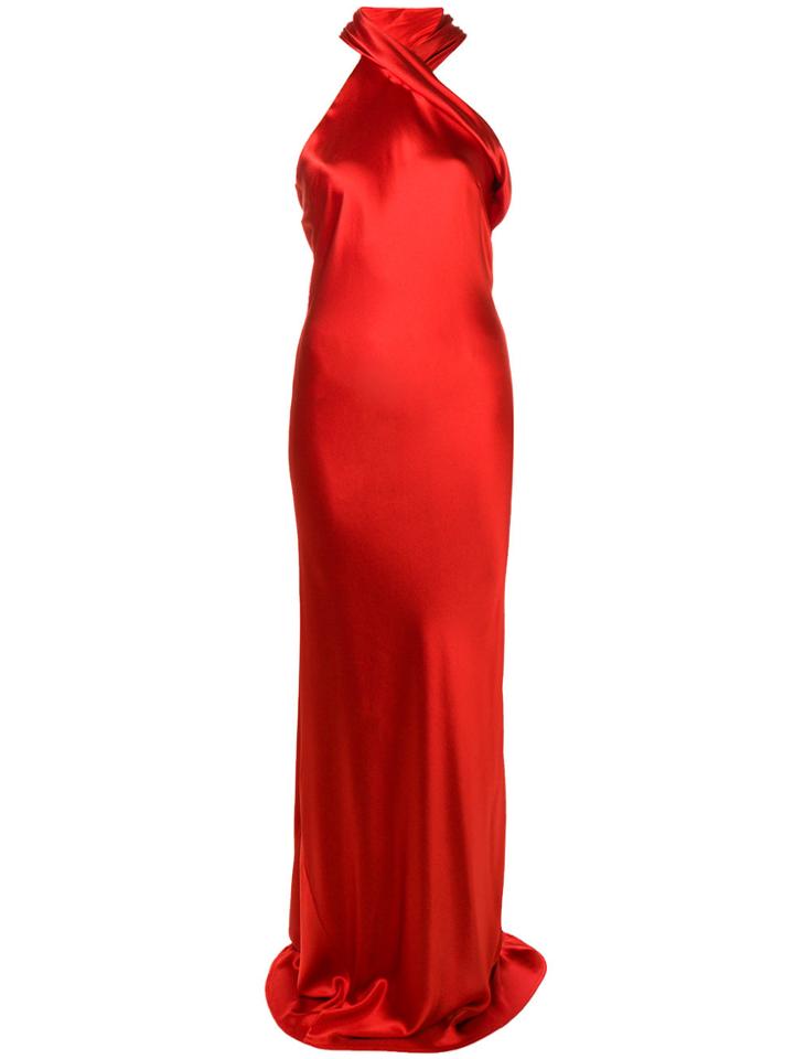 Galvan Pandora Dress - Red