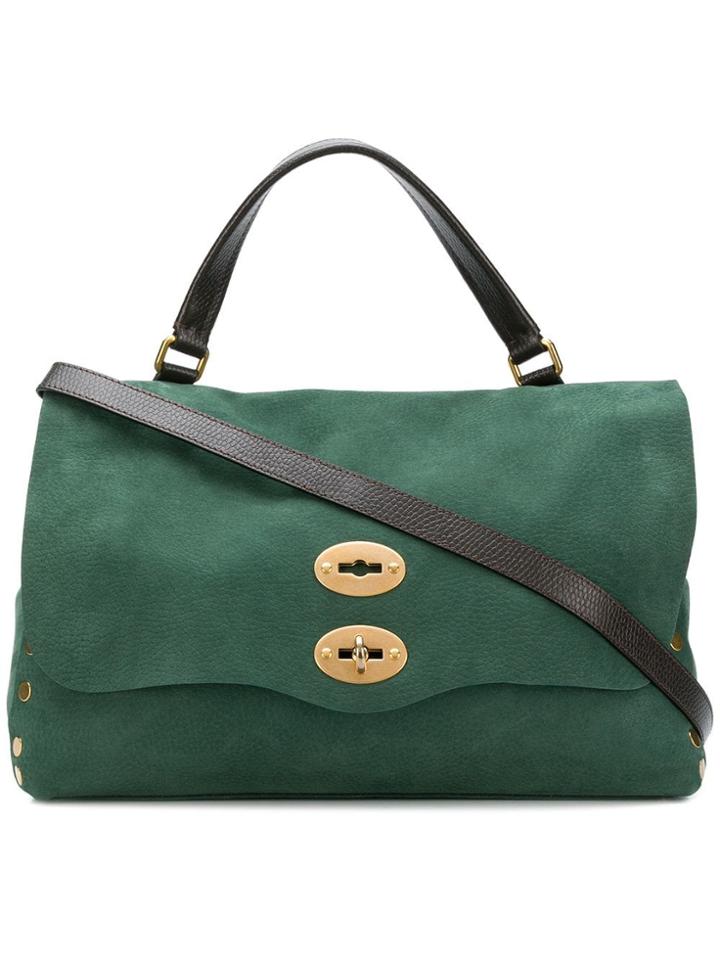 Zanellato Postina Medium Tote Bag - Green