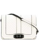 Rebecca Minkoff Quilted Crossbody Bag, Women's, White, Leather