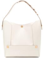 Stella Mccartney Stella Popper Bucket Bag - White