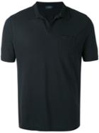 Zanone - Polo Shirt - Men - Cotton - 48, Black, Cotton