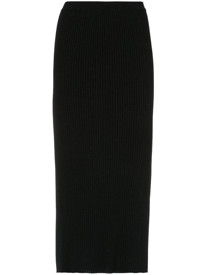Nk Midi Skirt - Black