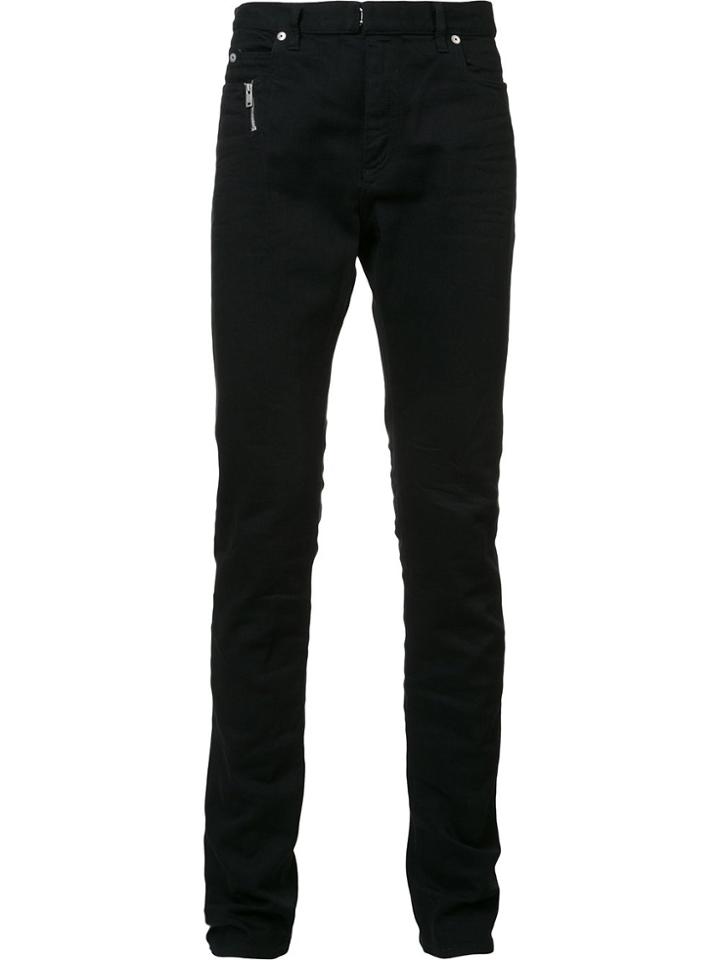 Maison Margiela Zip Detail Jeans - Black