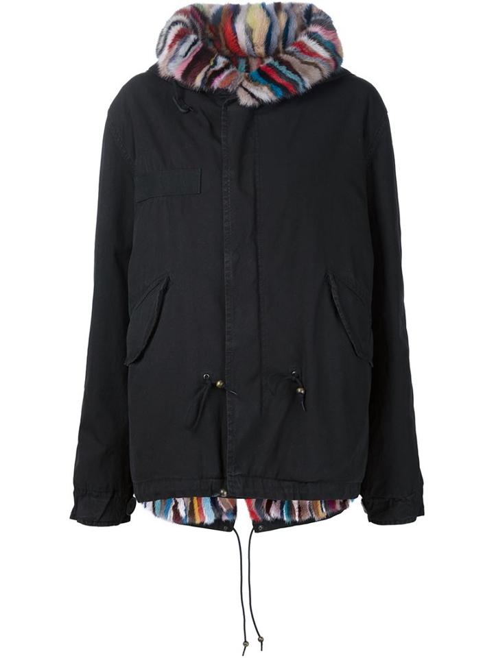 Mr & Mrs Italy Mink Fur Lined Parka
