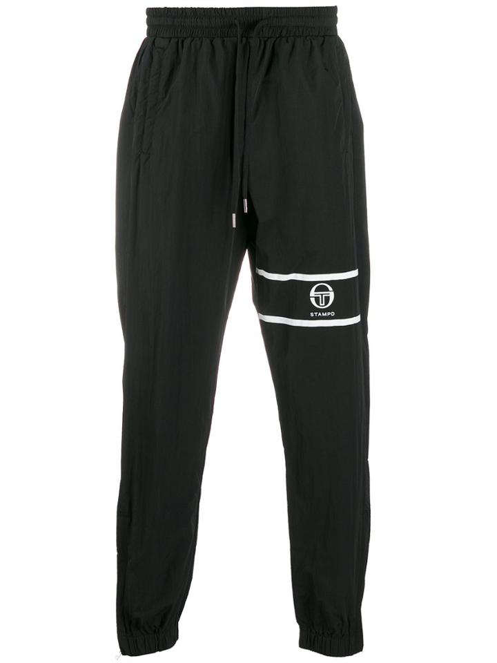 Stampd Logo Print Track Trousers - Black
