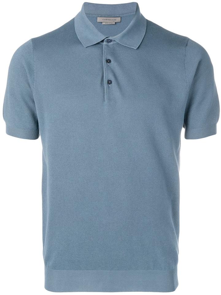 Corneliani Classic Polo Shirt - Blue