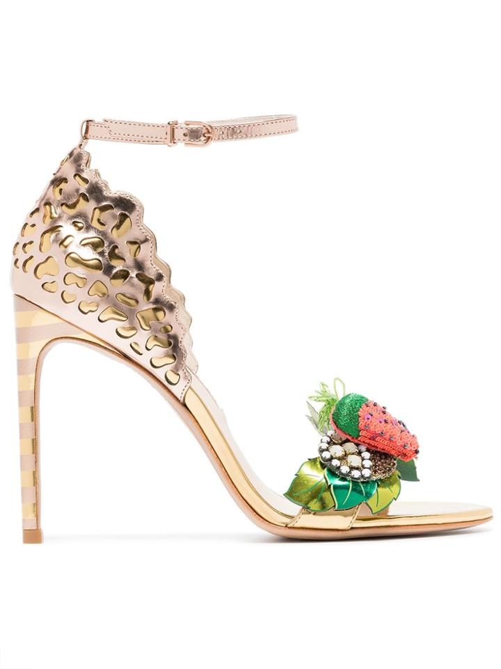 Sophia Webster Multicoloured Lilico Fruit 100 Leather Sandals -