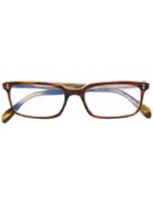 Oliver Peoples Denison Glasses, Brown, Acetate
