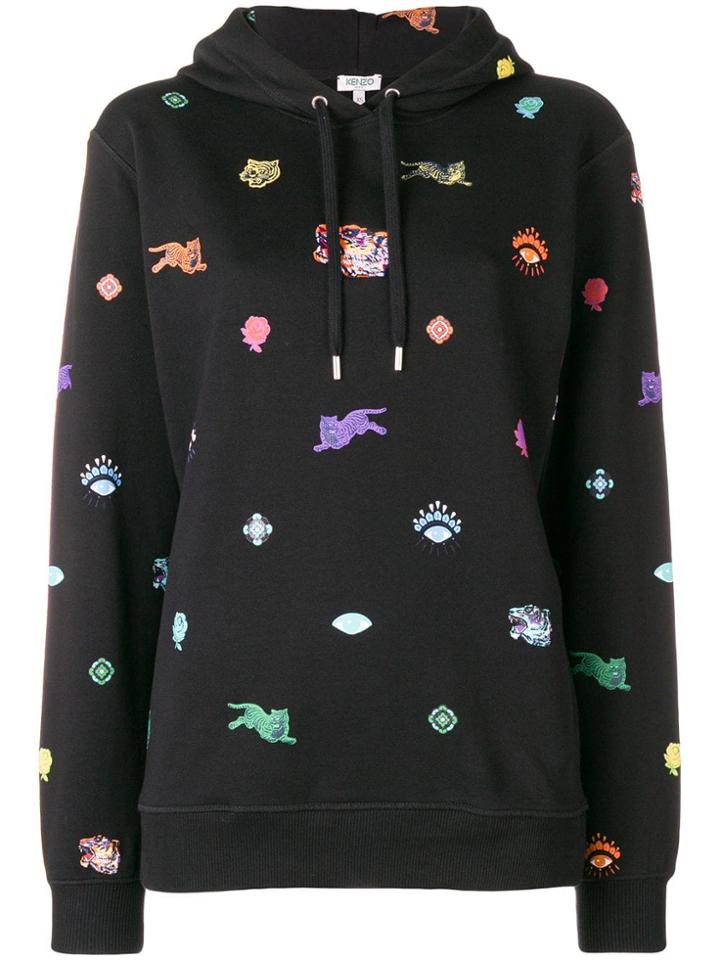 Kenzo Go Tigers Capsule Hoodie - Black
