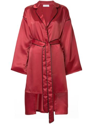 Pose Arazzi Pyjama Kimono Top - Red