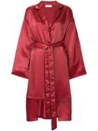 Pose Arazzi Pyjama Kimono Top - Red