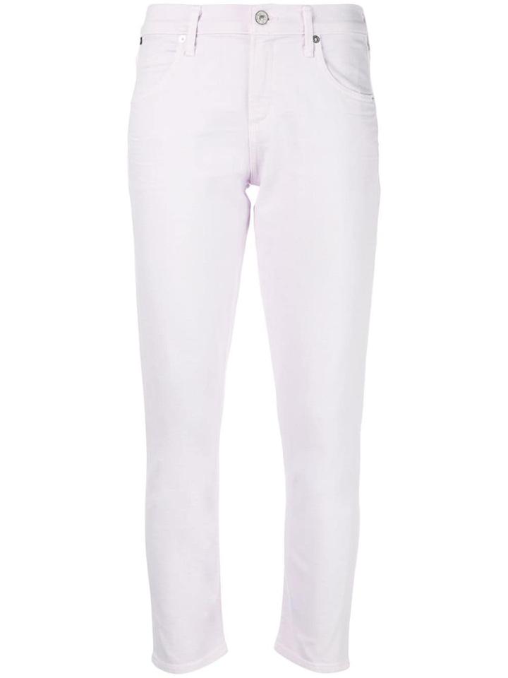 Citizens Of Humanity Slim-fit Cropped Jeans - Pink