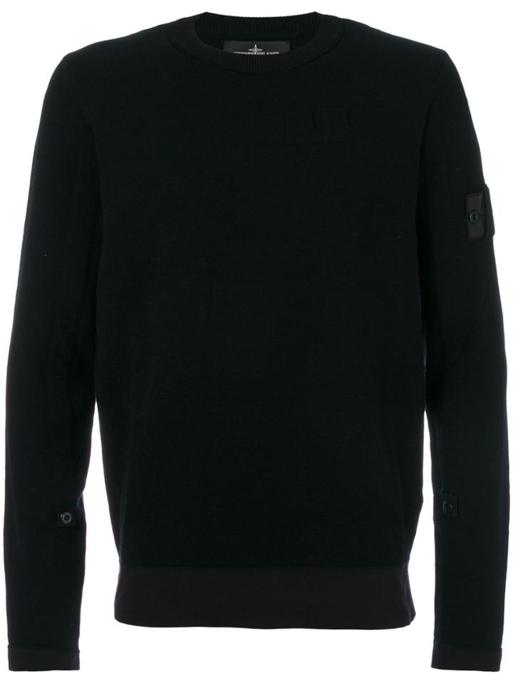 Stone Island Shadow Project Crew-neck Jumper - Black