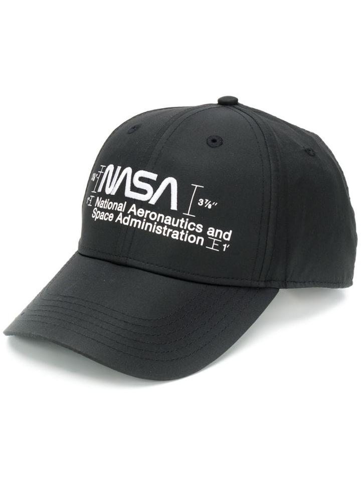 Heron Preston Nasa Baseball Cap - Black