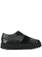 Marsèll Distressed Slip-on Shoes - Black