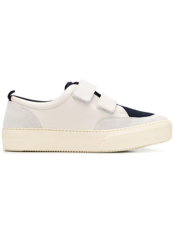 Sunnei Touch Strap Low Top Sneakers - Blue