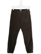 Chloé Kids Panelled Johdpur Trousers - Brown