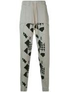 Liam Hodges Liam Hodges X Fila Printed Track Pants - Grey