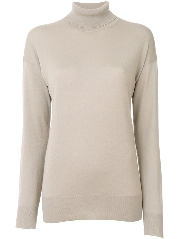 Loro Piana - Cashmere Jumper - Women - Cashmere - 38, Nude/neutrals, Cashmere