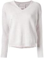 Erika Cavallini 'esta' Pullover, Women's, Size: 40, Nude/neutrals, Virgin Wool