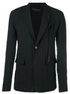 Ann Demeulemeester Zipper Detail Blazer