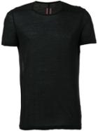 Rick Owens Drkshdw - Semi-sheer T-shirt - Men - Viscose - L, Black, Viscose
