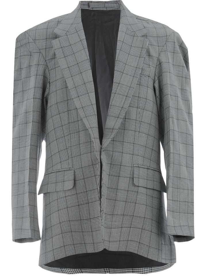 Hed Mayner Single Breasted Blazer - Grey