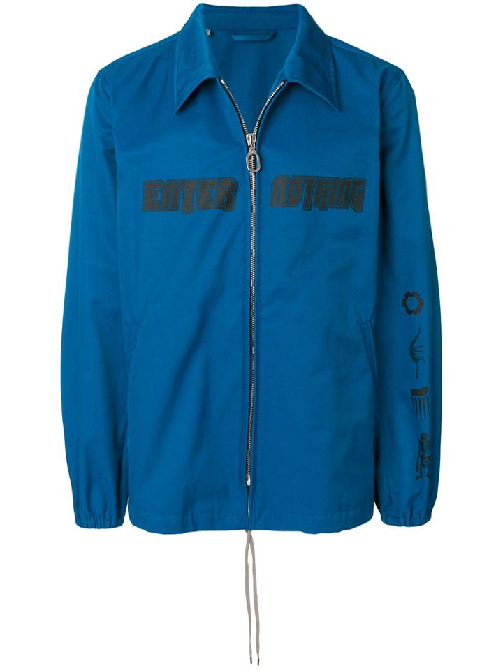 Lanvin Enter Nothing Zipped Jacket - Blue