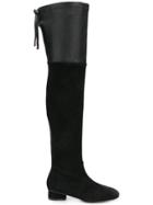 Stuart Weitzman Helan Fusion Boots - Black