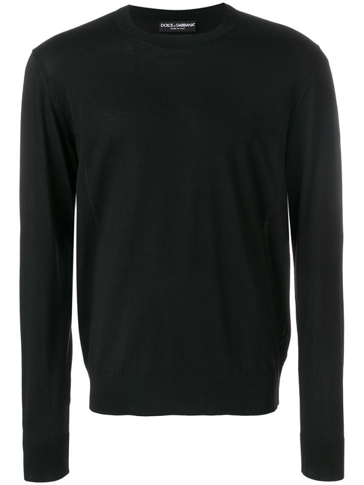 Dolce & Gabbana Embroidered Logo Jumper - Unavailable