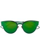 Dior Eyewear - Sculpt Sunglasses - Women - Metal - One Size, Green, Metal