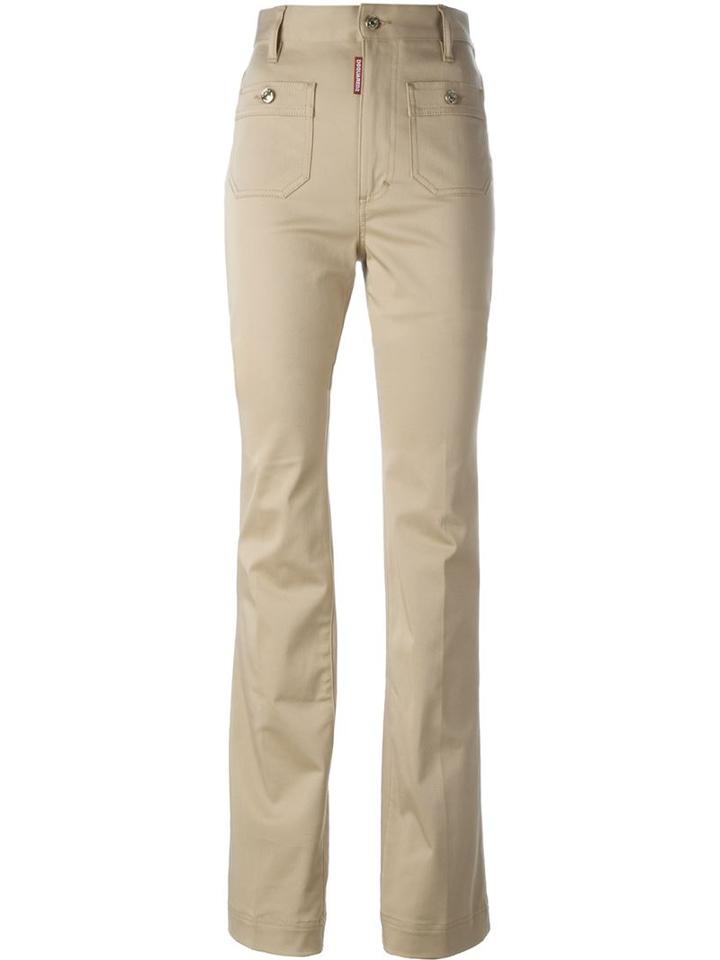 Dsquared2 High Waist Flared Trousers