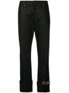No21 Turn Up Trousers - Black