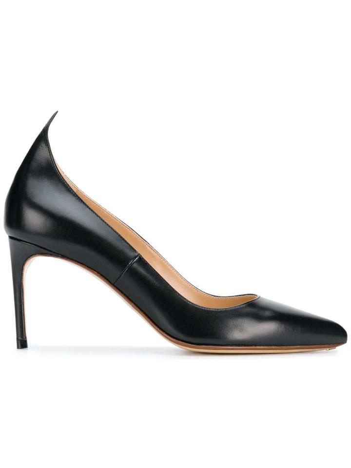 Francesco Russo Mid-heel Pumps - Black