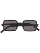 Saint Laurent Square Frame 332 Sunglasses - Black