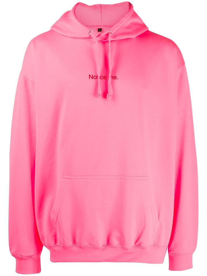 F.a.m.t. Slogan-print Hoodie - Pink