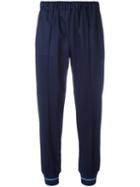Semicouture - Track Trousers - Women - Polyester/spandex/elastane/viscose - 40, Women's, Blue, Polyester/spandex/elastane/viscose