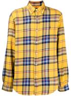 Ralph Lauren Tartan Checked Shirt - Yellow